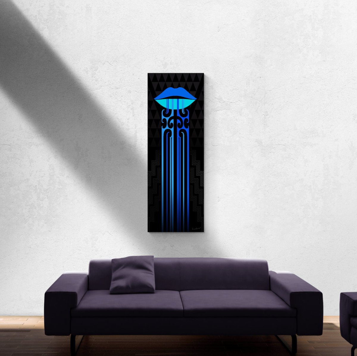 Kauae Poutama Canvas Print - Revolution Aotearoa