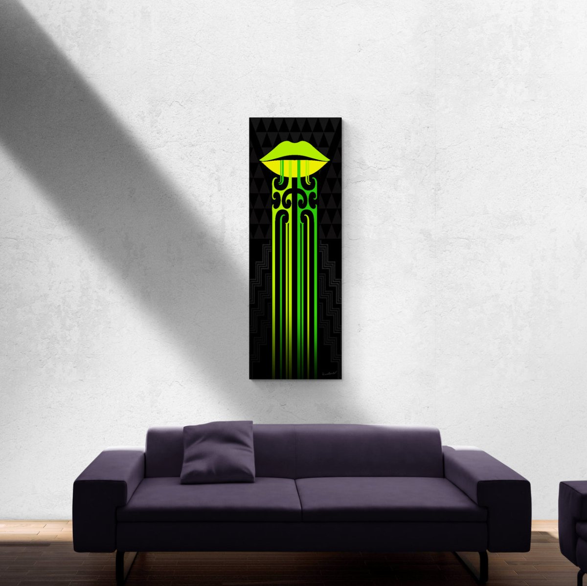 Kauae Poutama Canvas Print - Revolution Aotearoa