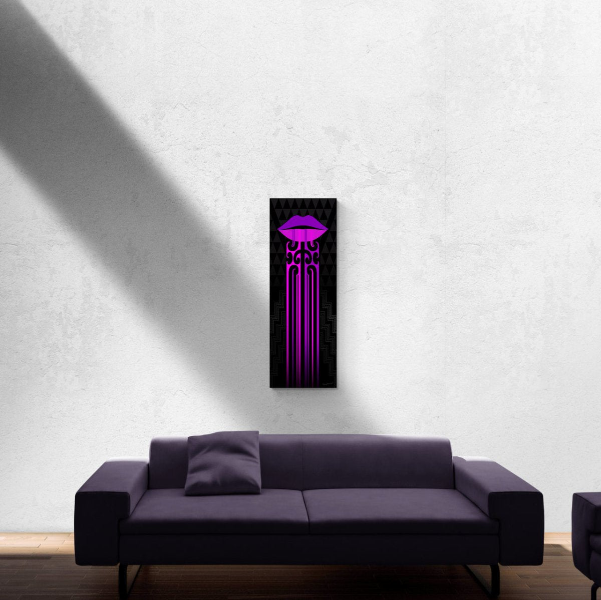 Kauae Poutama Canvas Print - Revolution Aotearoa