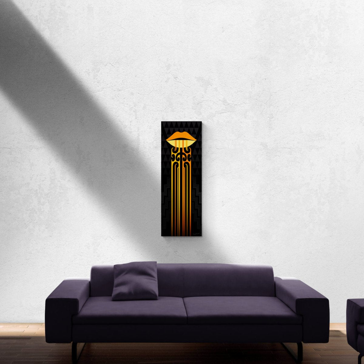 Kauae Poutama Canvas Print - Revolution Aotearoa