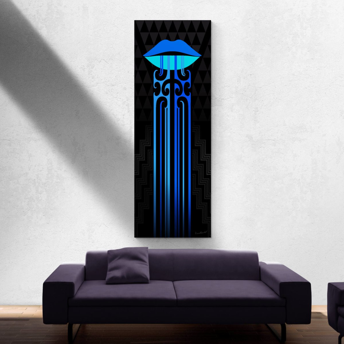 Kauae Poutama Canvas Print - Revolution Aotearoa