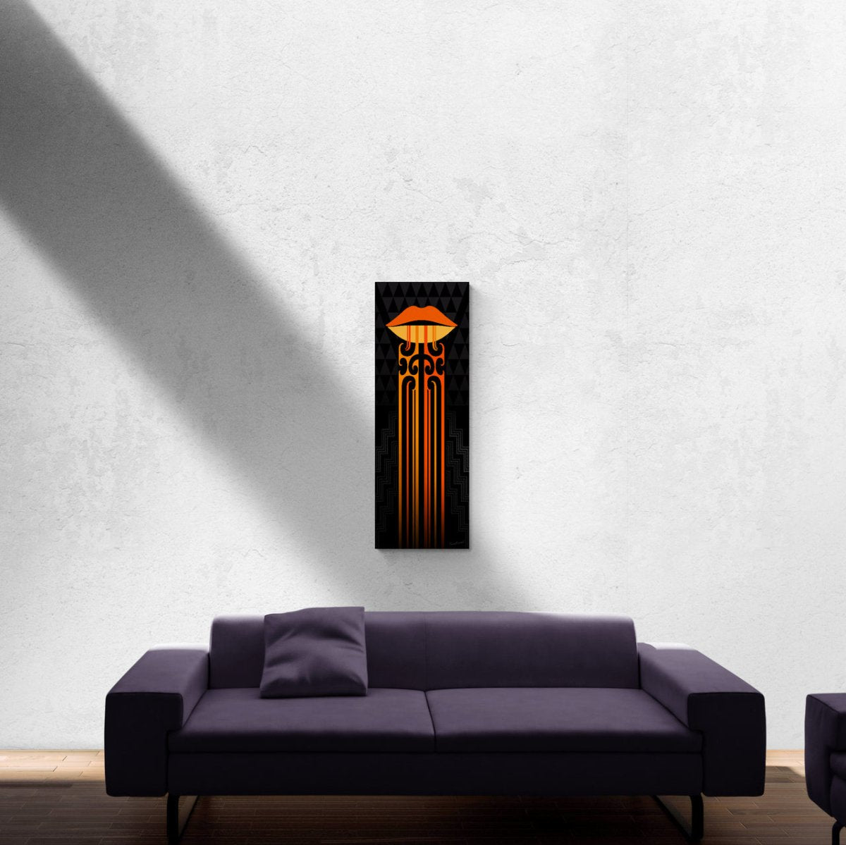 Kauae Poutama Canvas Print - Revolution Aotearoa