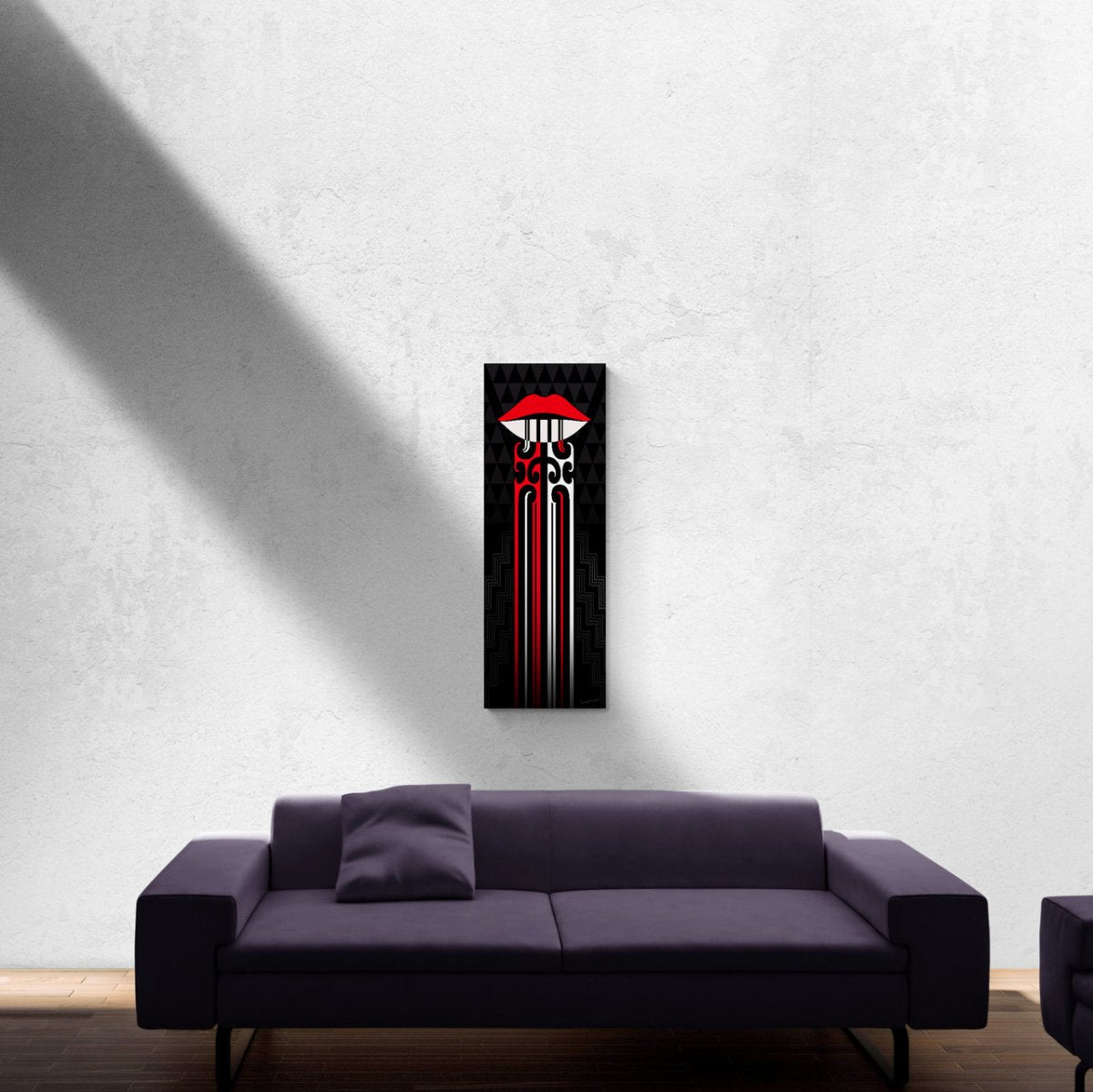 Kauae Poutama Canvas Print - Revolution Aotearoa