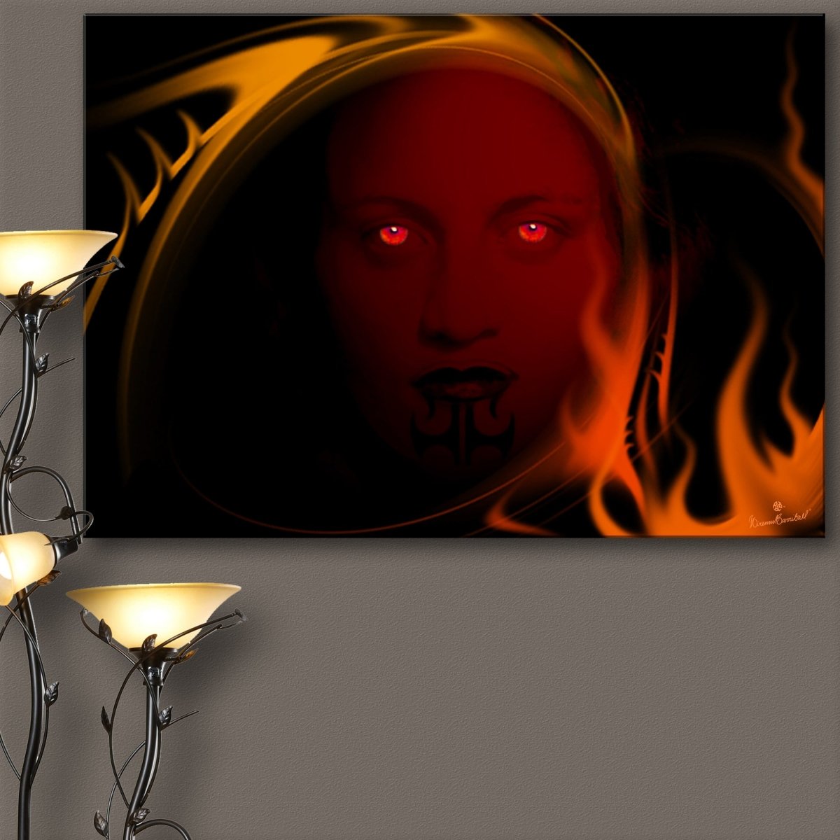 Mahuika Canvas Print - Revolution Aotearoa