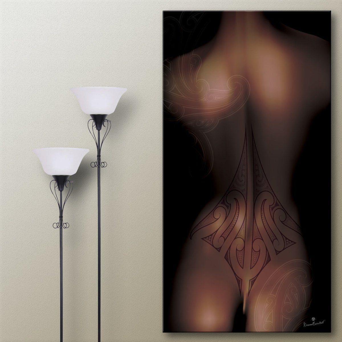 Niwareka Canvas Print - Revolution Aotearoa