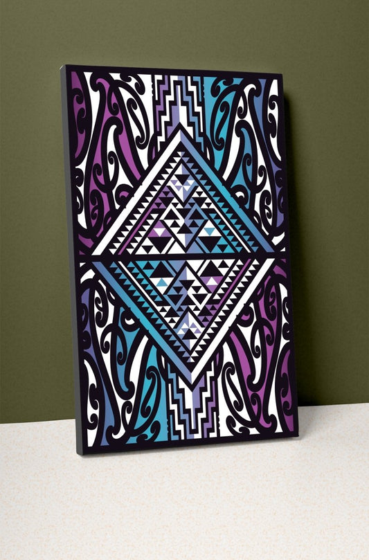 Pātiki Canvas Art Print - Revolution Aotearoa