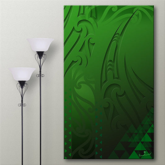 Pounamu Canvas Print - Revolution Aotearoa