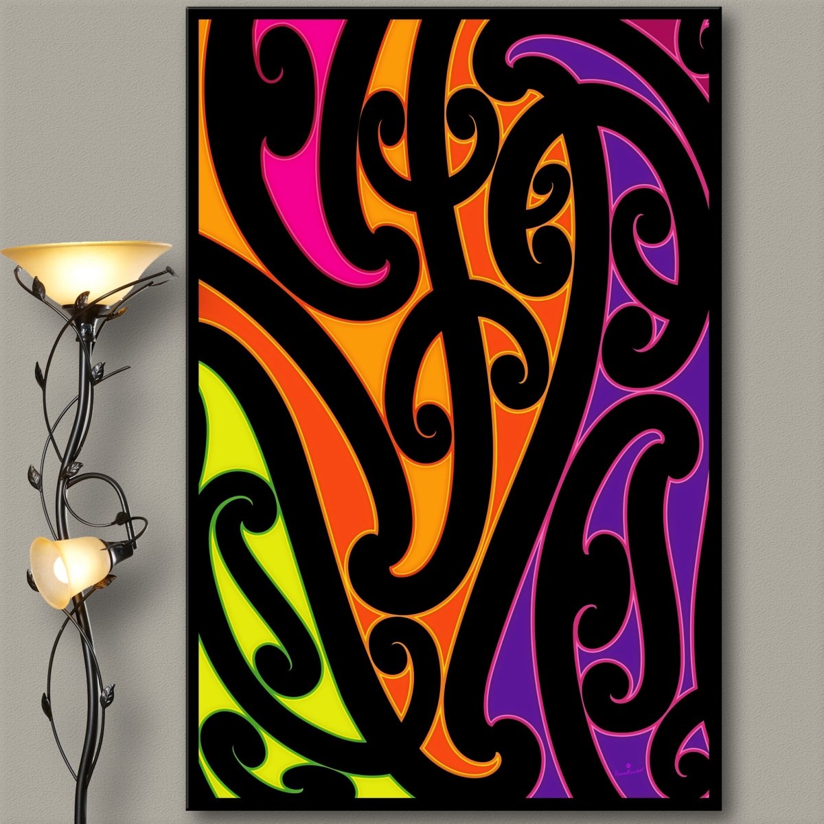 Puhoro Canvas Print - Revolution Aotearoa