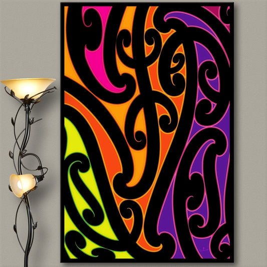 Puhoro Canvas Print - Revolution Aotearoa