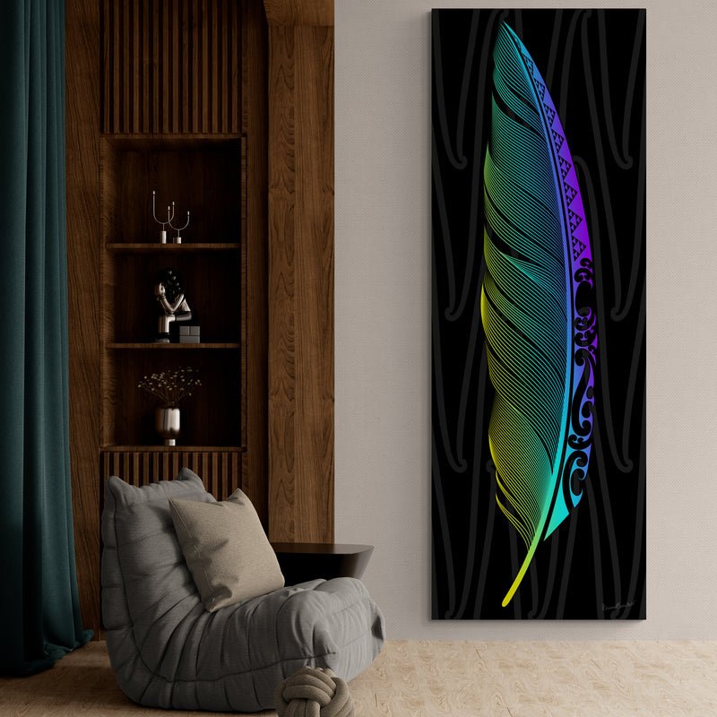 Raukura Canvas Print - Revolution Aotearoa