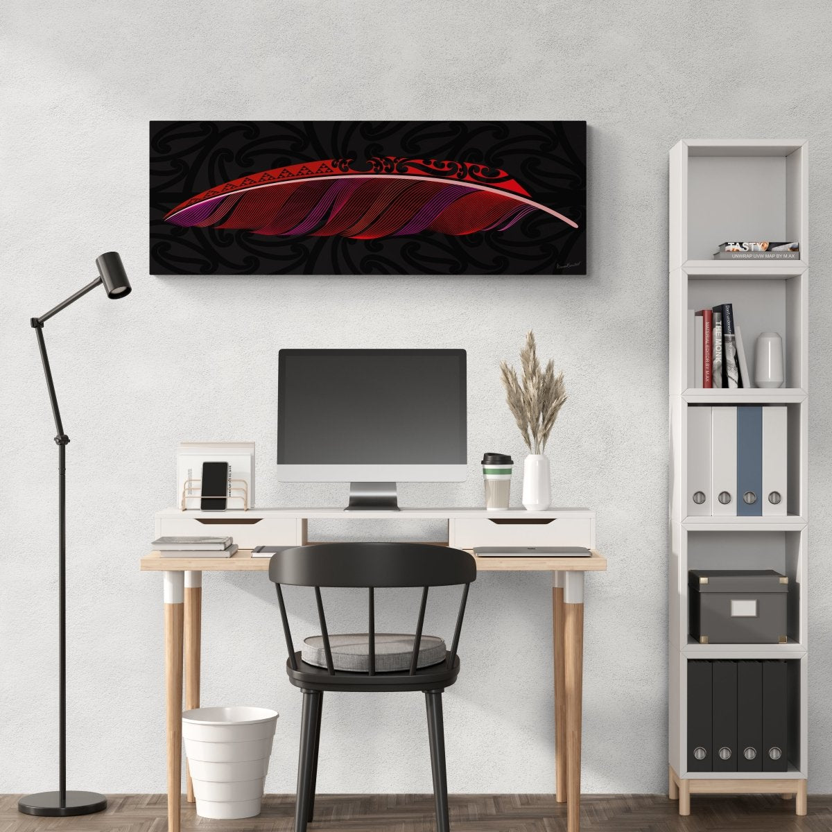 Raukura Landscape Canvas Print - Revolution Aotearoa