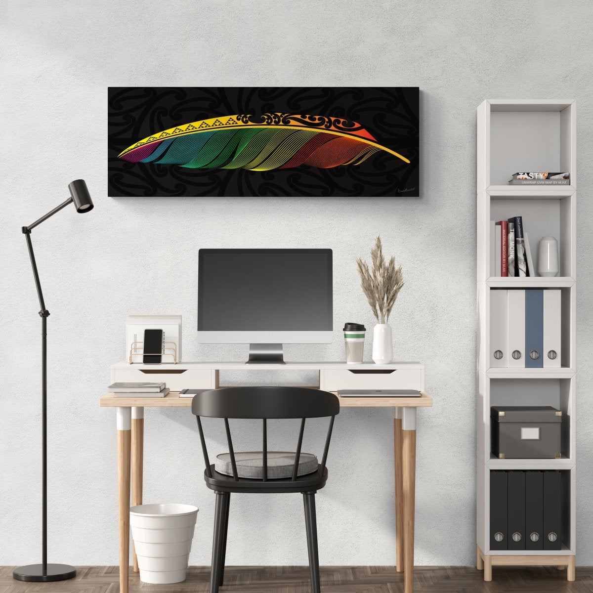 Raukura Landscape Canvas Print - Revolution Aotearoa