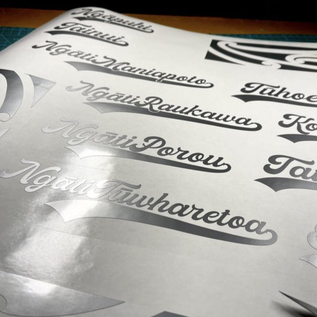 Retro Iwi Decals - Revolution Aotearoa