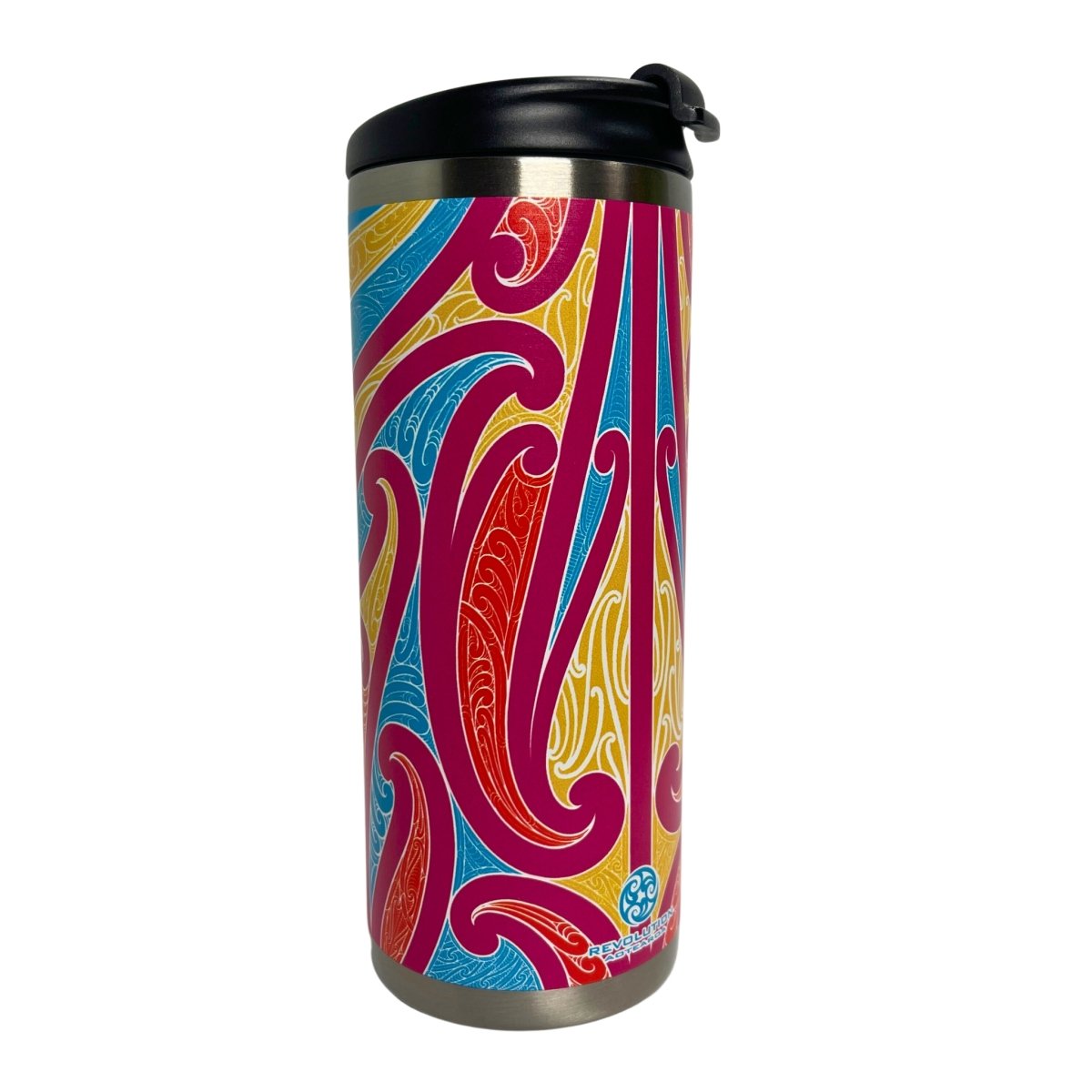 Stainless Steel Vacuum Moko Travel Cup - Revolution Aotearoa