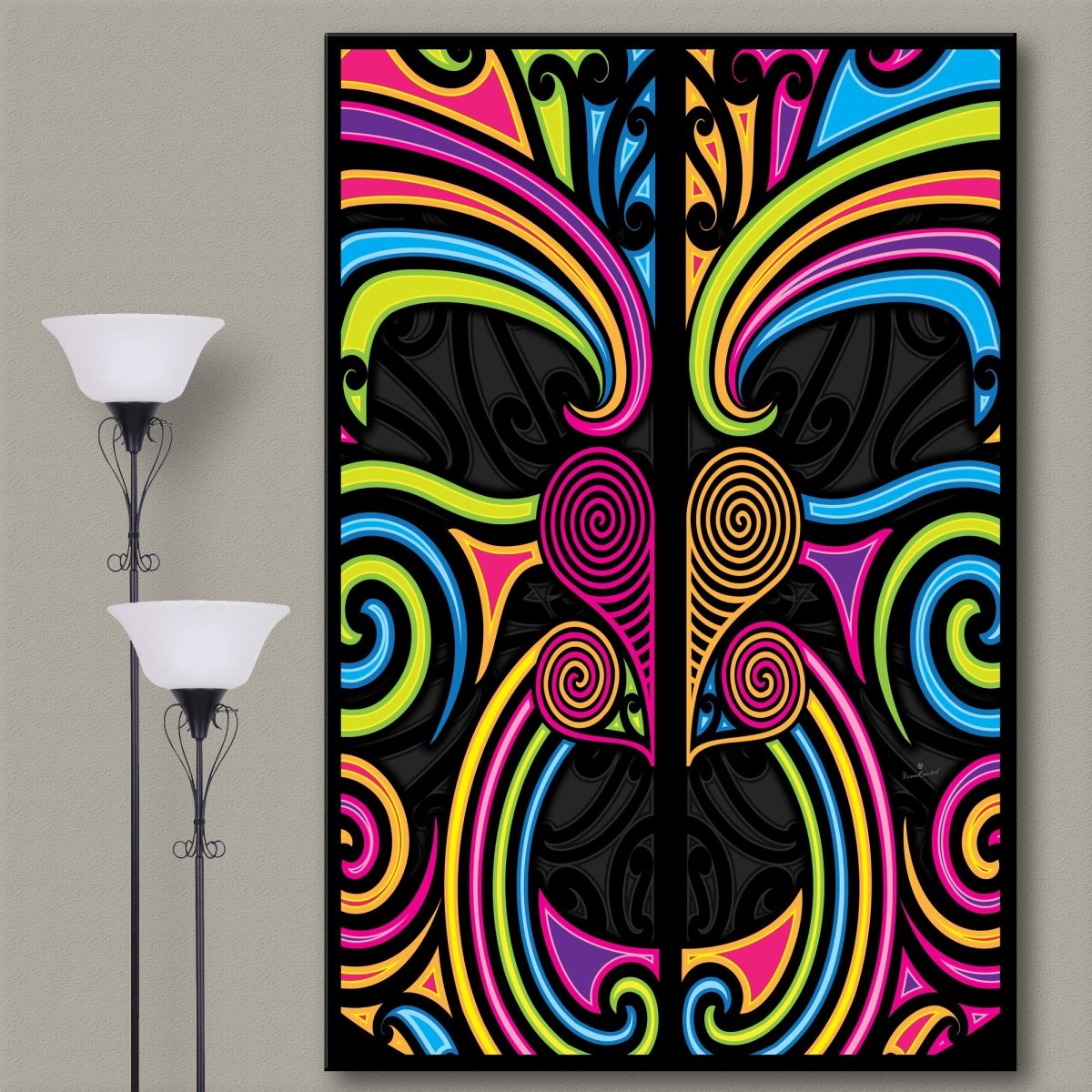 Uenuku Canvas Print - Revolution Aotearoa