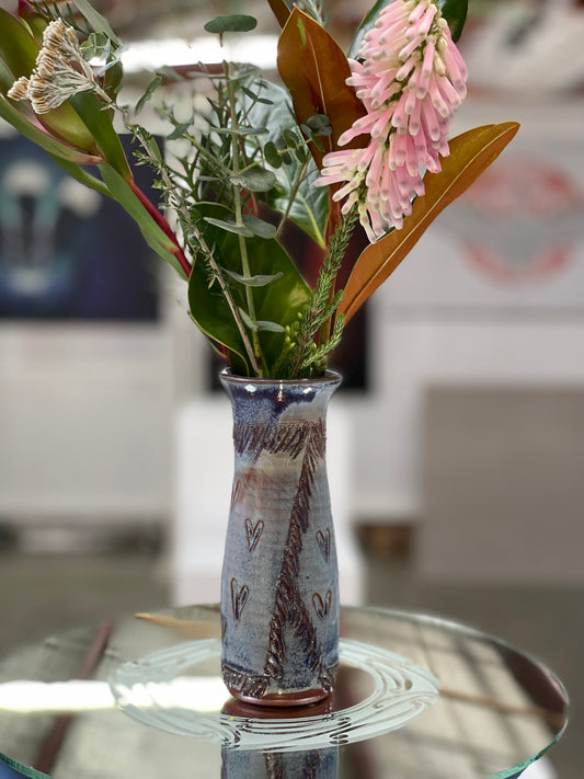 Korowai vase - Denim