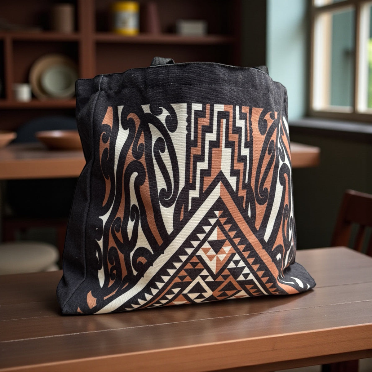 Teitei Maunga Teitei Canvas Tote Bag – Revolution Aotearoa