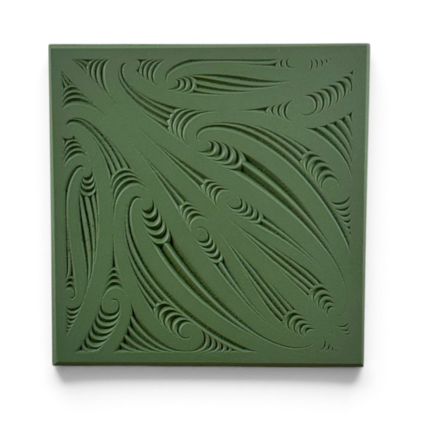 Aho Art Plaque - Kowhaiwhai