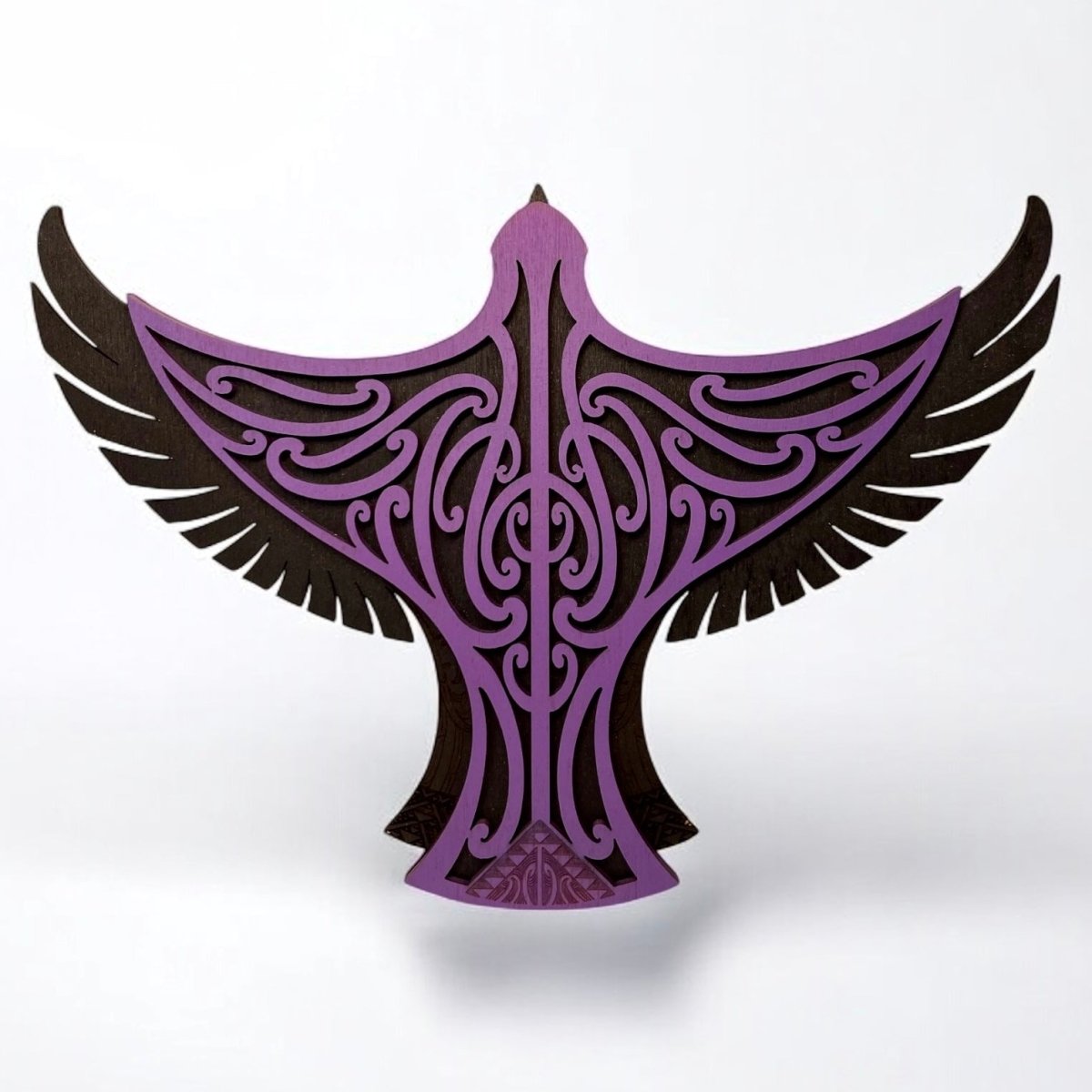 Karearea Falcon - Layered Art Wall Plaque - Revolution Aotearoa