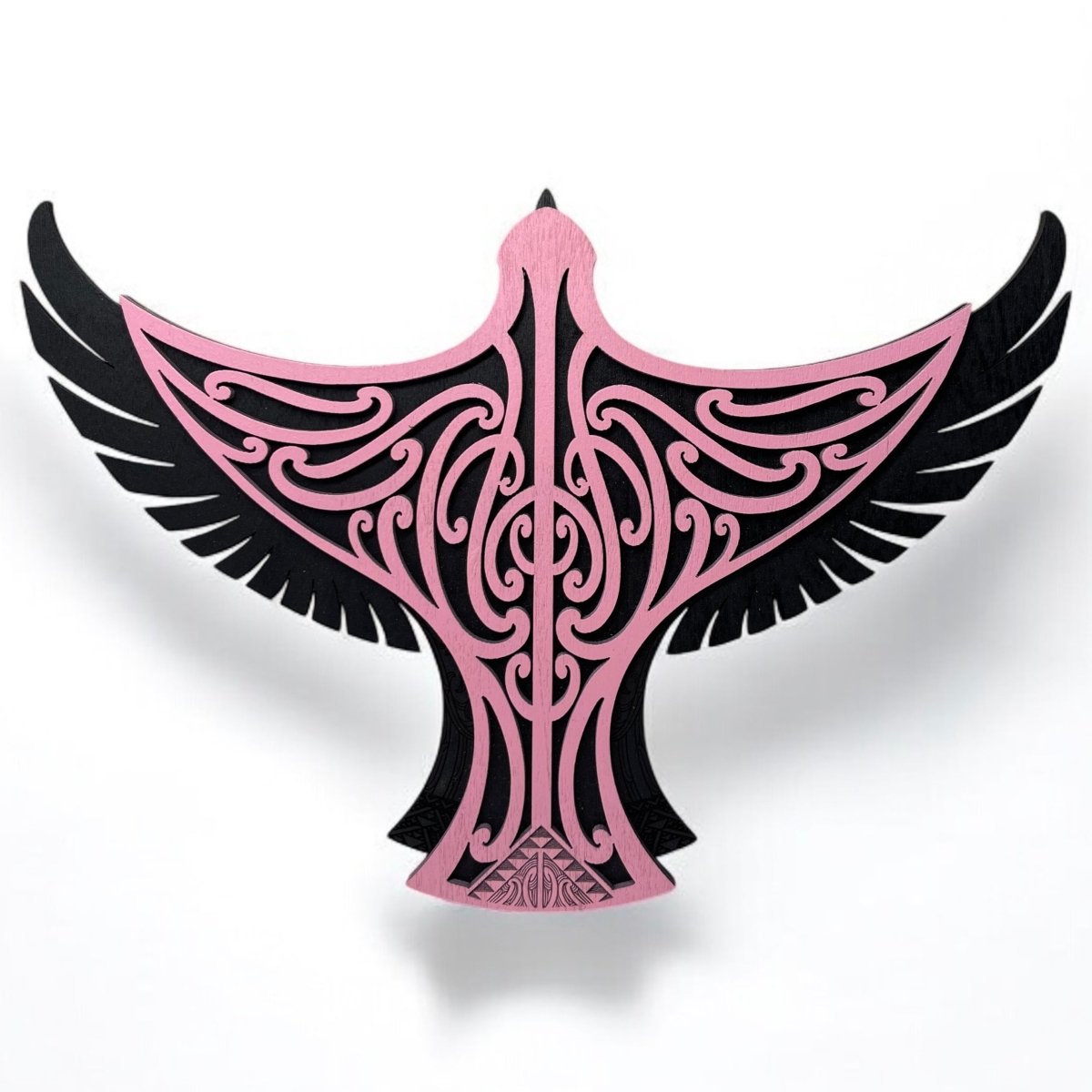 Karearea Falcon - Layered Art Wall Plaque - Revolution Aotearoa