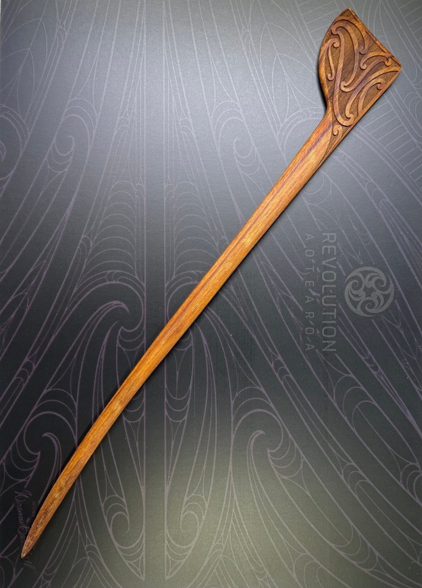 Tewhatewha hair pin - Revolution Aotearoa
