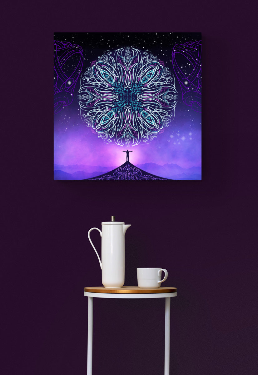 Hiwa i te Rangi Canvas Art Print | Star of Aspirations and Prosperity