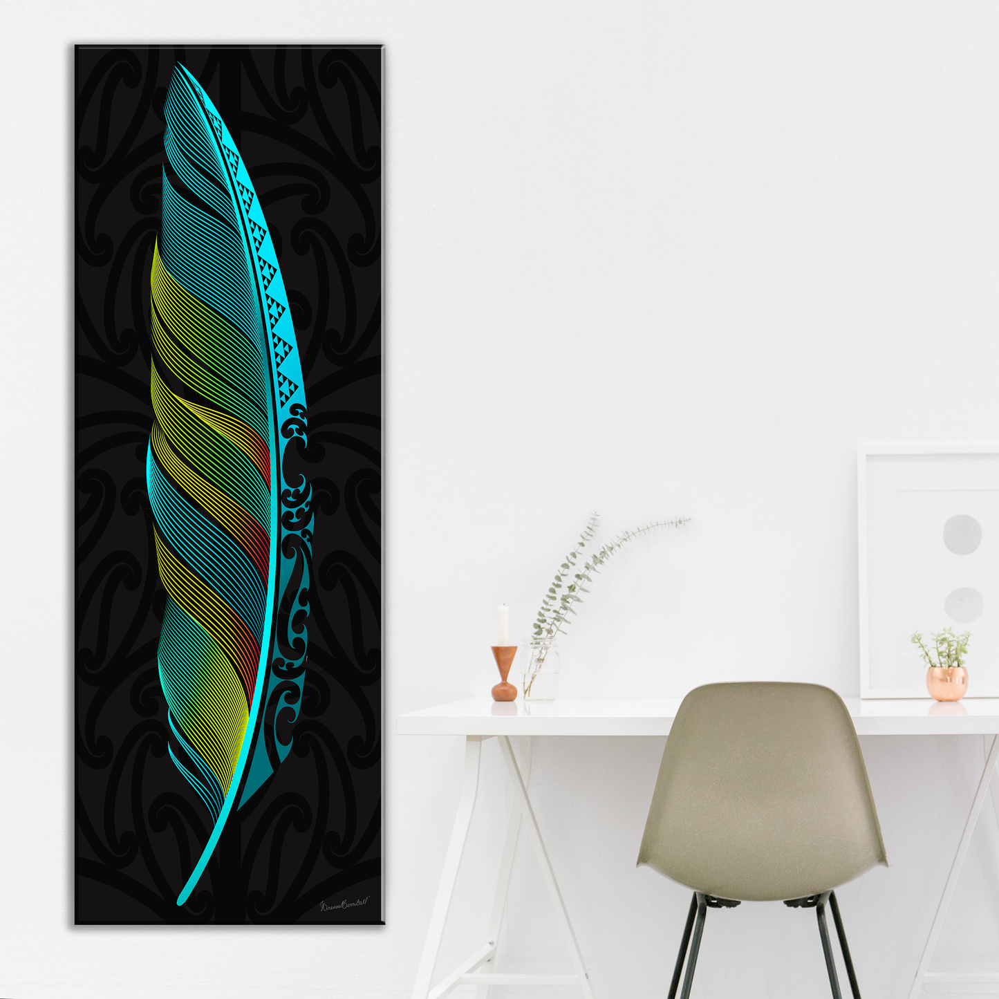 Raukura Canvas Print