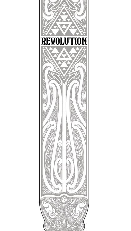 ADD CUSTOM TEXT (Guitar Strap not included) - Revolution Aotearoa