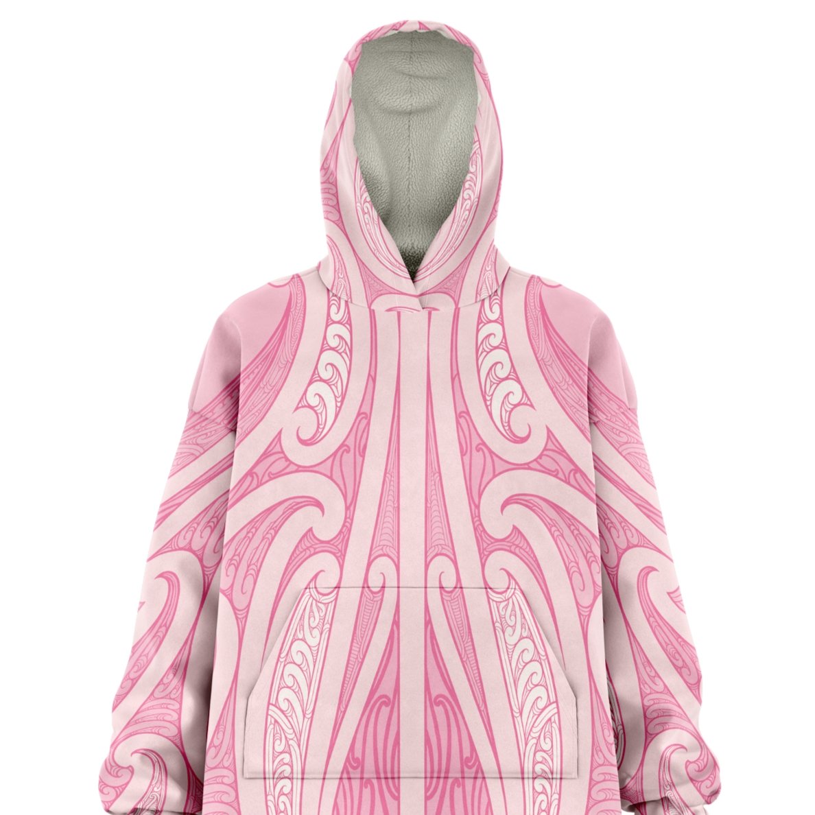 AHURU HOODIE | SUPER SOFT, ULTRA WARM, COZY, LUXURY MAORI DESIGNED BLANKET HOODIE - Revolution Aotearoa