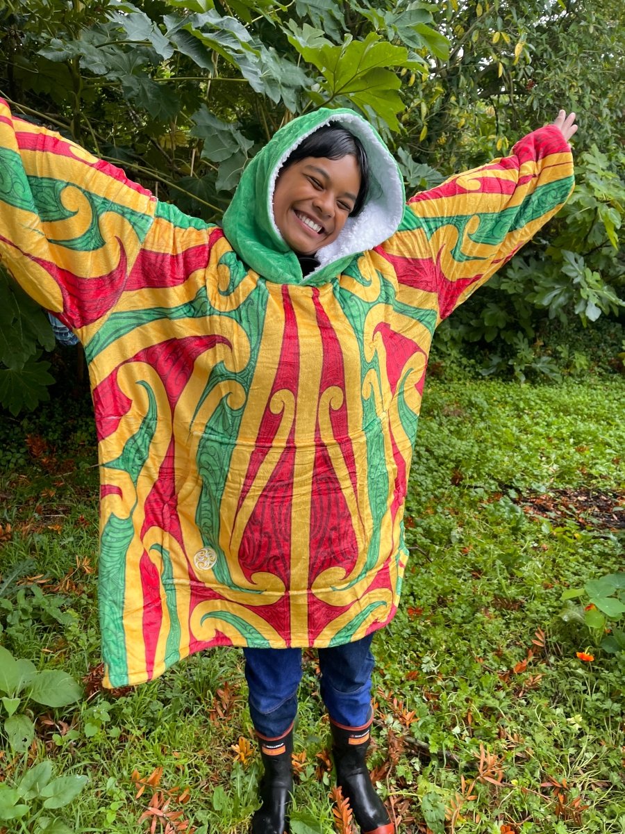 AHURU Oversize Blanket Hoodie - Pre Order - Revolution Aotearoa