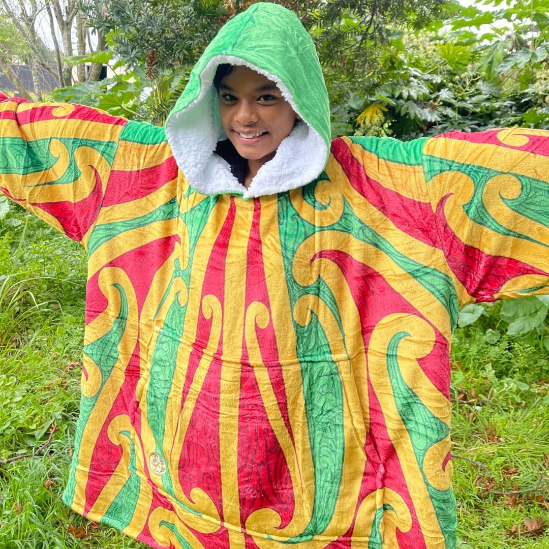 AHURU Oversize Blanket Hoodie - Pre Order - Revolution Aotearoa