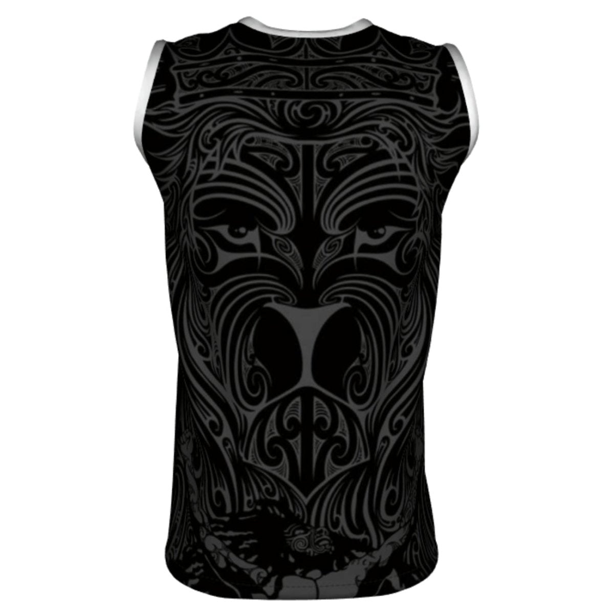 Basketball Singlet - Lion of Judah BW - Revolution Aotearoa