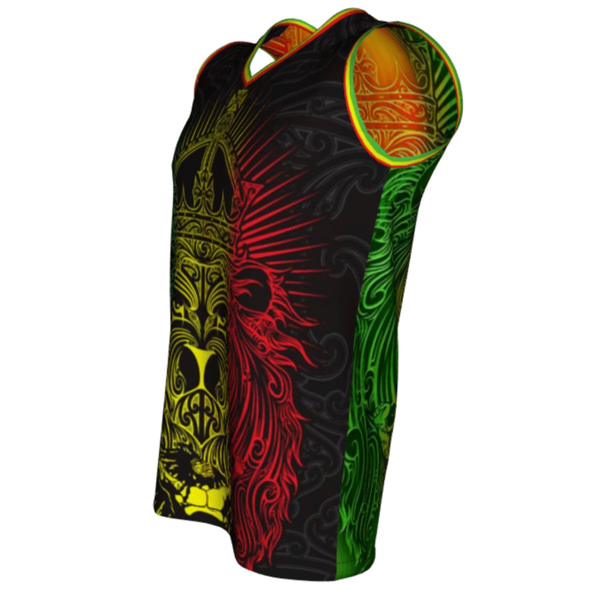 Basketball singlet - Lion of Judah RGG - Revolution Aotearoa