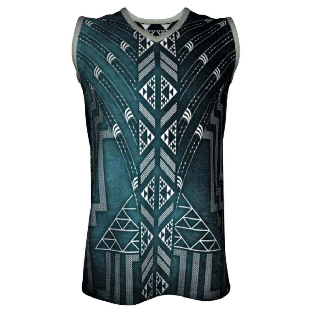 Basketball singlet - Tuku Iho - Revolution Aotearoa