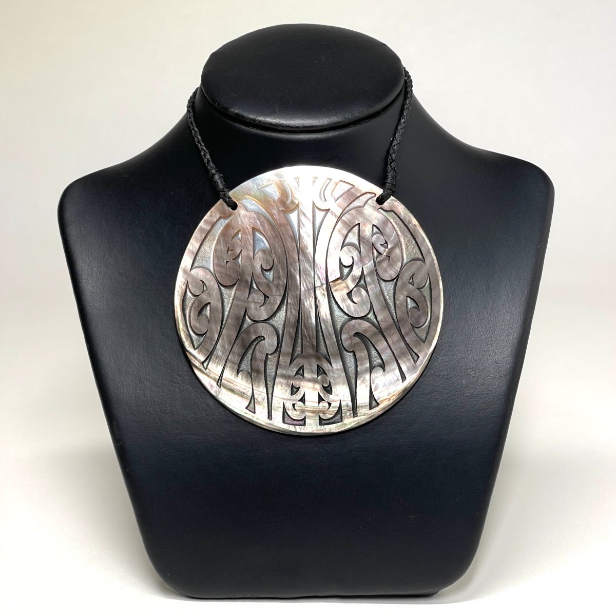 OOAK Black Mother of Pearl Pendant main image 1