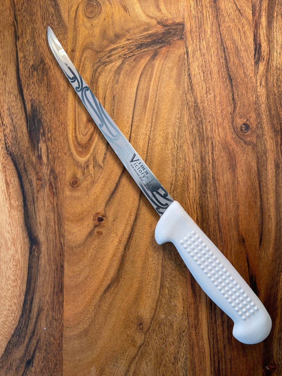 Custom Maori Design Victory Fillet Knife 20cm - Revolution Aotearoa