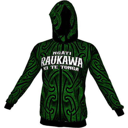 Custom Text Puhoro Hoodie - Revolution Aotearoa