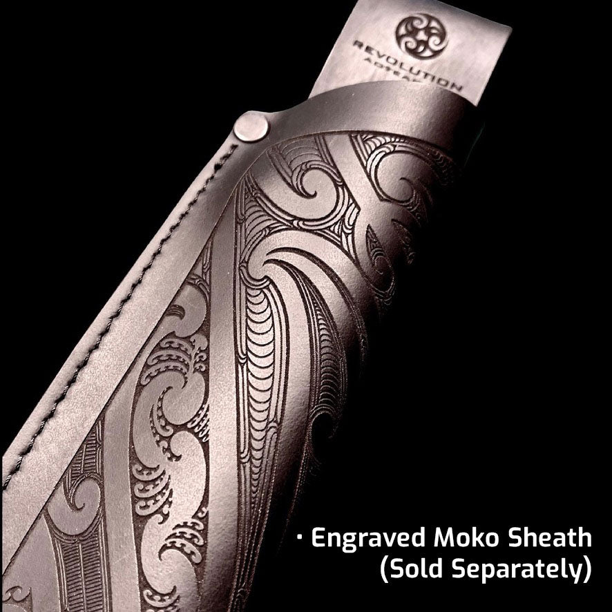 Etched Boning Knife - Revolution Aotearoa