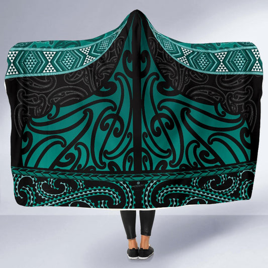 Hooded Blanket - Aotea Onewa - Revolution Aotearoa