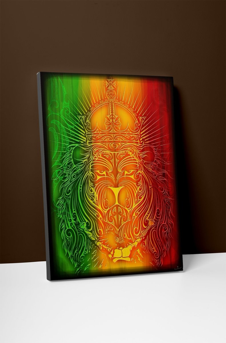 Lion of Judah Canvas Print - Revolution Aotearoa