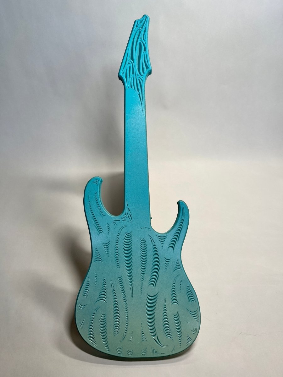 Maori Art Guitar Wall Plaque - Revolution Aotearoa