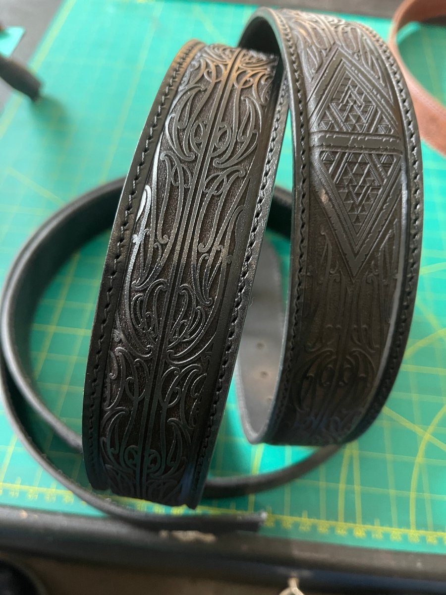 Moko Tātua Kowhaiwhai Belt - Revolution Aotearoa