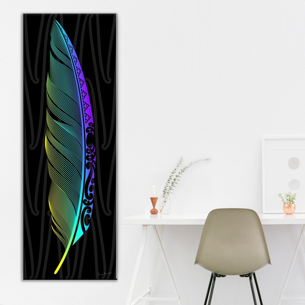 Raukura Canvas Print - Revolution Aotearoa