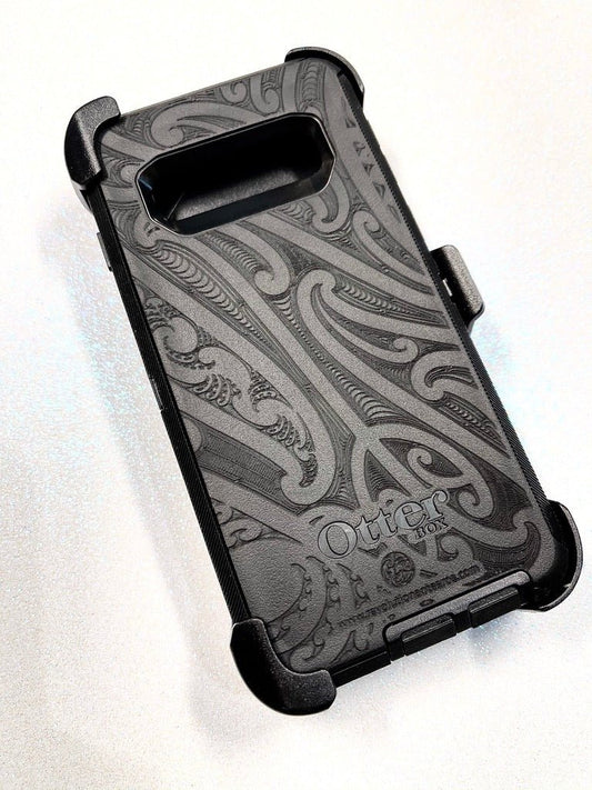 Samsung Galaxy S10 OtterBox Defender Moko Phone Case - Revolution Aotearoa