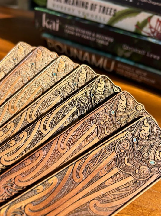 Solid Native Rimu Wood Bookmark - Revolution Aotearoa
