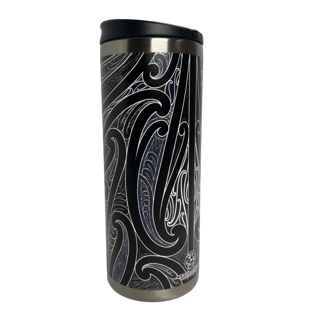 Stainless Steel Vacuum Moko Travel Cup - Revolution Aotearoa
