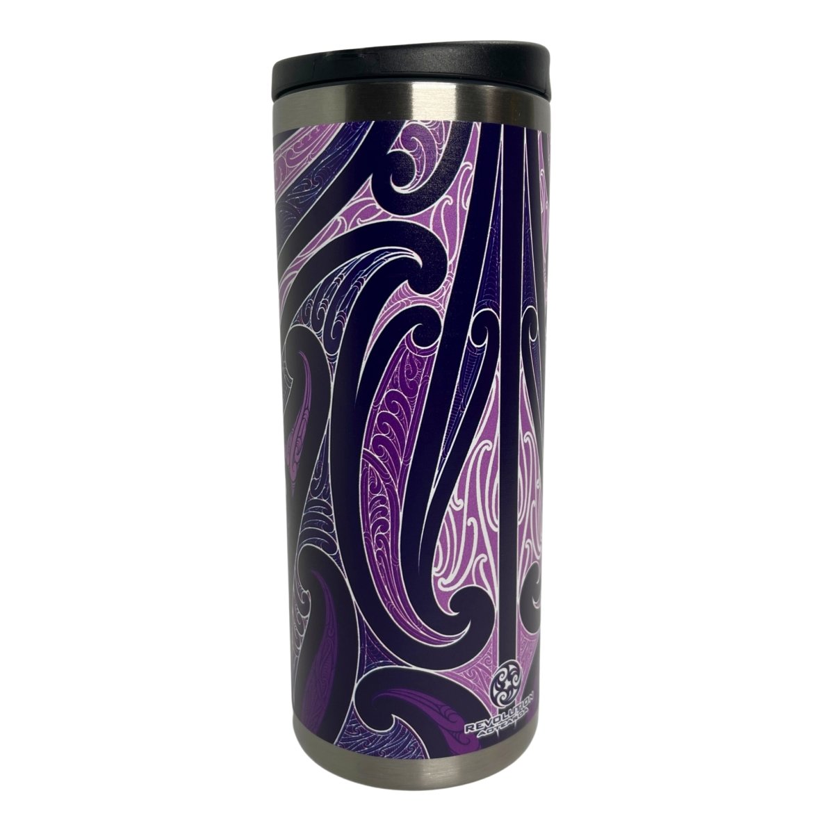 Stainless Steel Vacuum Moko Travel Cup - Revolution Aotearoa