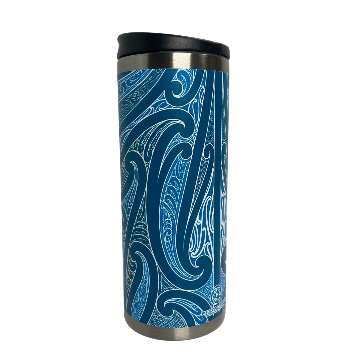 Stainless Steel Vacuum Moko Travel Cup - Revolution Aotearoa