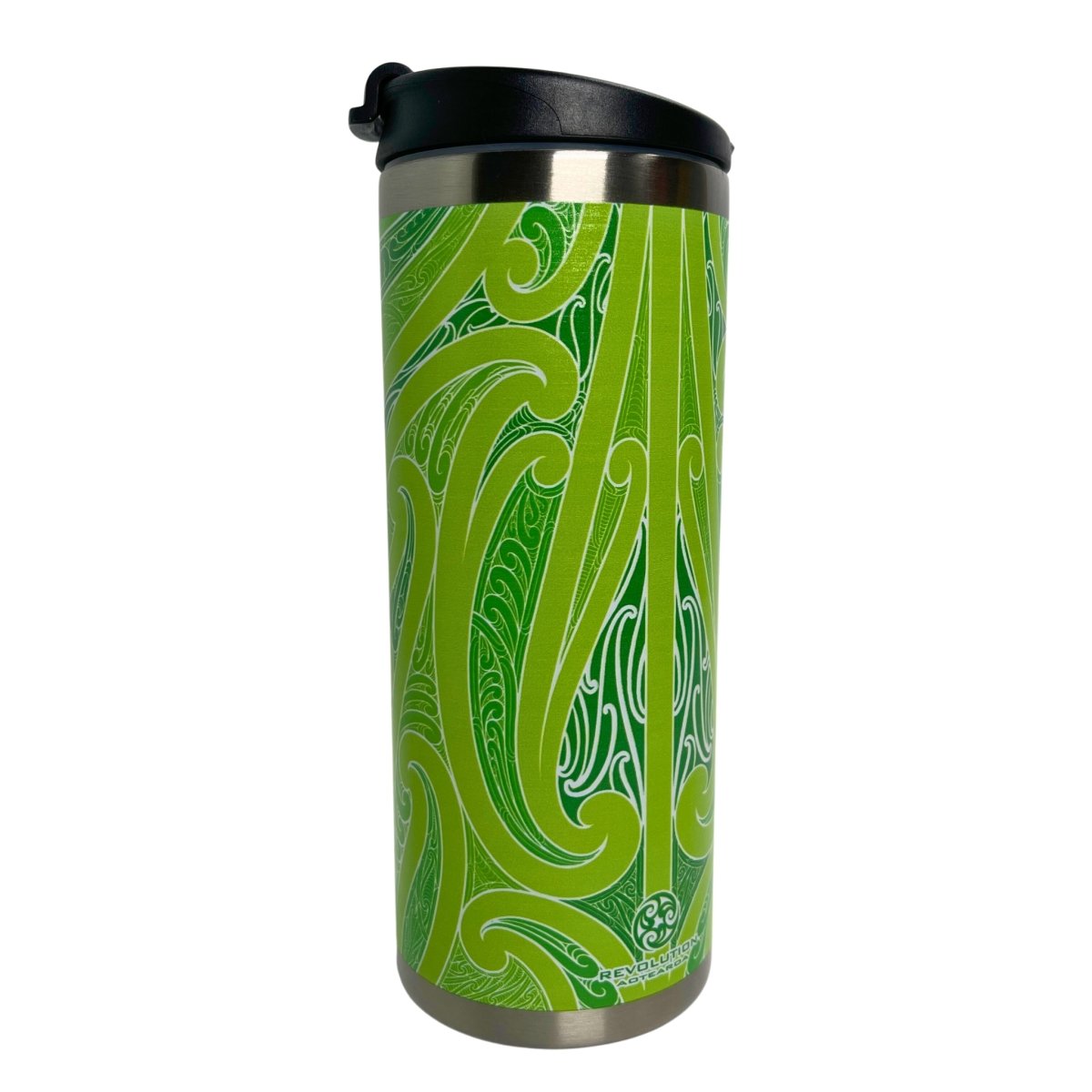 Stainless Steel Vacuum Moko Travel Cup - Revolution Aotearoa