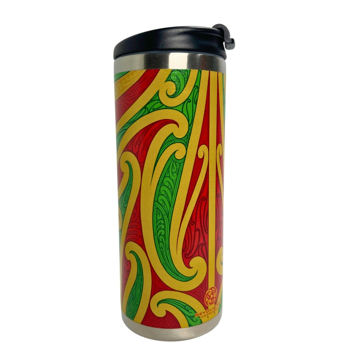 Stainless Steel Vacuum Moko Travel Cup - Revolution Aotearoa